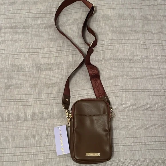 Madden Girl crossbody bag. Brown, adjustable strap. Brand new - never used. - Picture 2 of 6